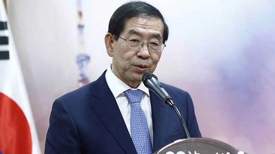 Мер Сеула, якого знайшли мертвим, залишив передсмертну записку