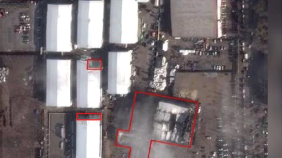 Ukraine confirms destruction of workshops assembling Russian Molniya drones in Russia's Taganrog – video