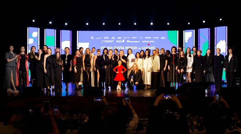 Performances by Topolia and LAUD, Masha Yefrosynina's speech and a dance by a seven-year-old champion: how the UP100: Power of Women by LOVARE awards ceremony unfolded