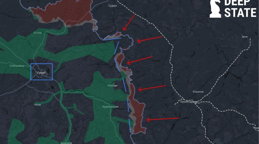 Командування розповіло про просування окупантів на Сумщині і чи є загроза оточення Сум