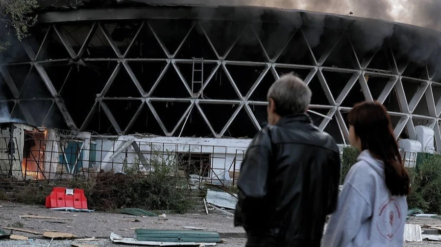 Masterpiece of Kyiv modernism: Railway Market destroyed in Russian attack on Kyiv