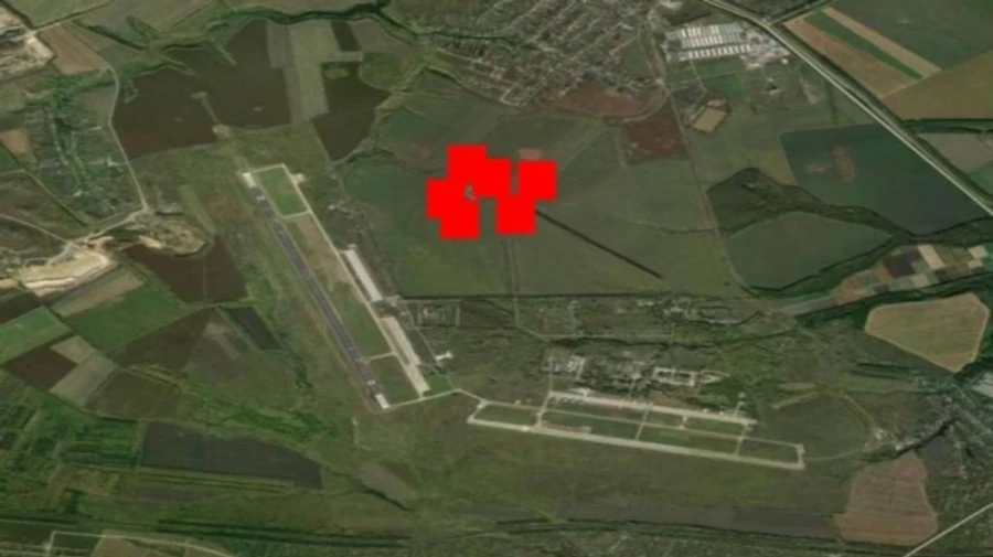 Satellite spots fire at Russian Lipetsk air base – photos