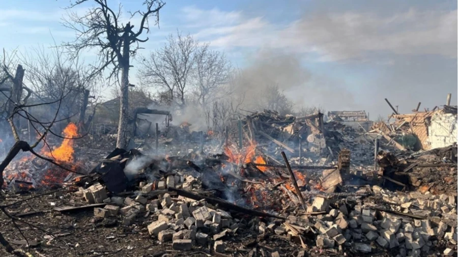 Russia drops 10 aerial bombs on Kupiansk in Kharkiv Oblast over past day – photos