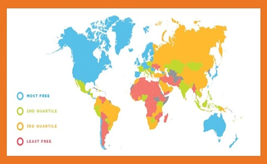 Україна піднялася у рейтингу економічної свободи