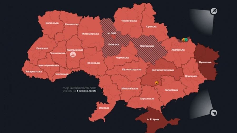 По всей Украине звучала тревога – Россия выпустила Кинжалы