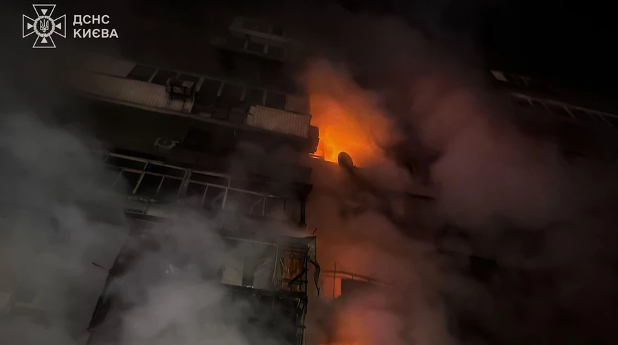 Russia attacks Kyiv for second night in row: 3 killed, 29 injured – photos, video