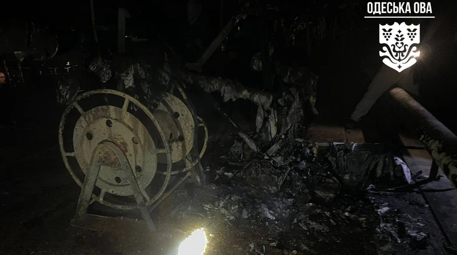 Russians attack port infrastructure in Odesa Oblast again