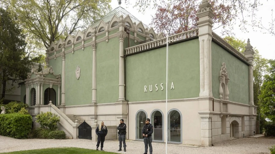 Russia returns to Venice Biennale, but officials say it never left