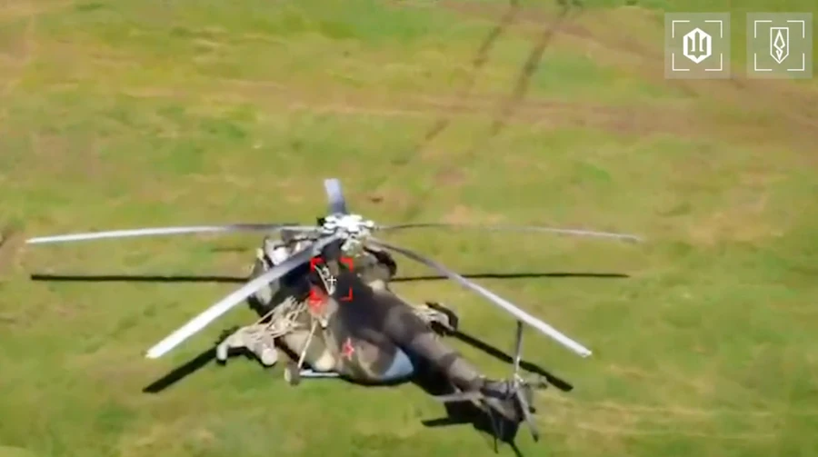 Ukrainian drone pilots strike two helicopters inside Russia – photo, video