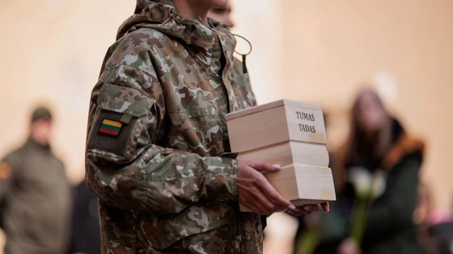 First Lithuanian volunteer soldier killed defending Ukraine, buried in Vilnius – photo