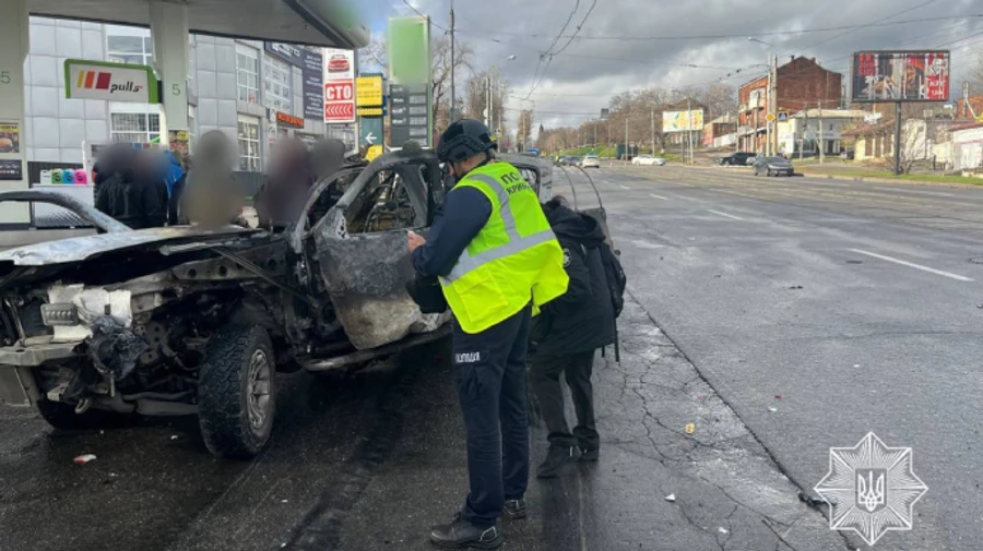 В Харькове произошел взрыв возле АЗС