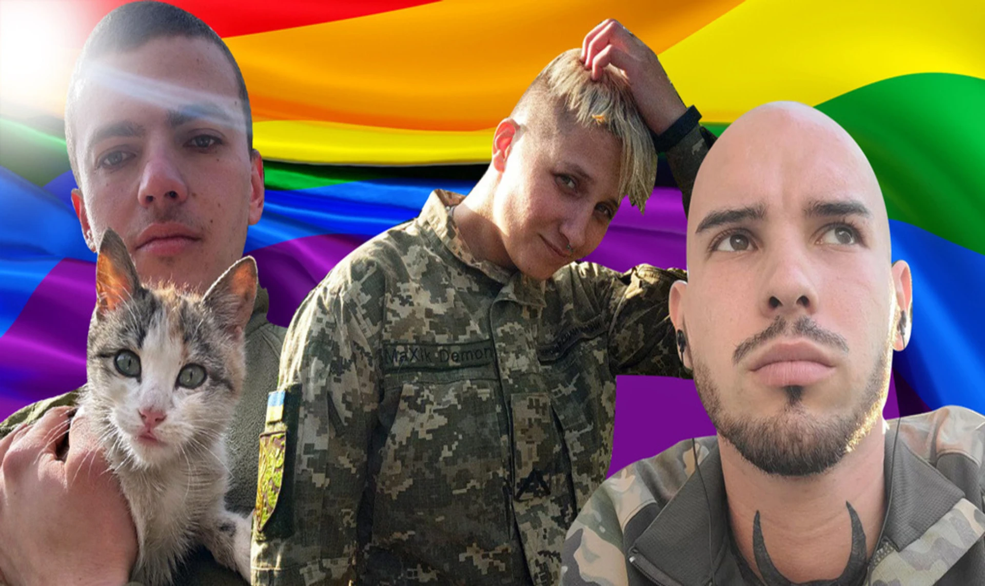 My call sign used to be Vibrator, now it's Gentle. How are LGBT people treated in the Ukrainian military?