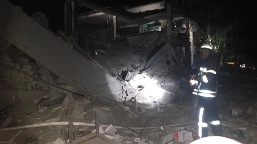 Casualties in Kharkiv after night shelling