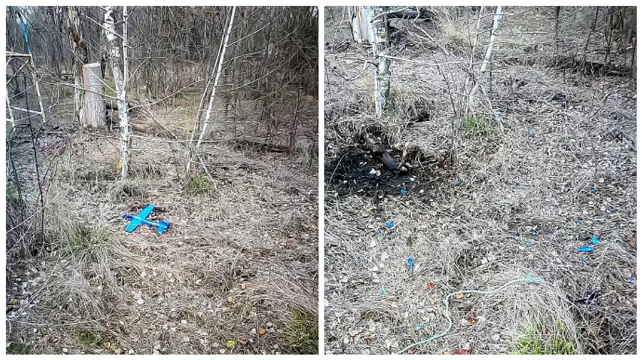 Оккупанты на Донбассе запустили игрушечный самолет со взрывчаткой