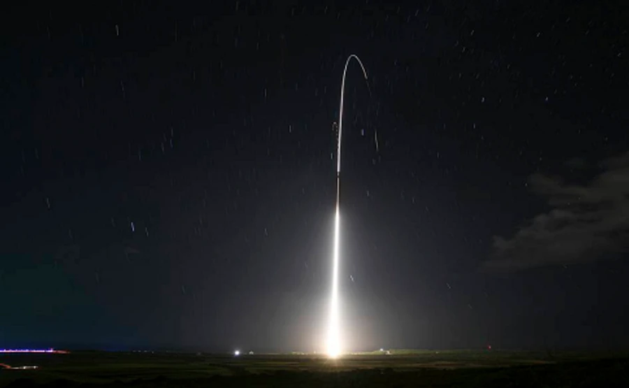 США запустила крылатую ракету из Калифорнии