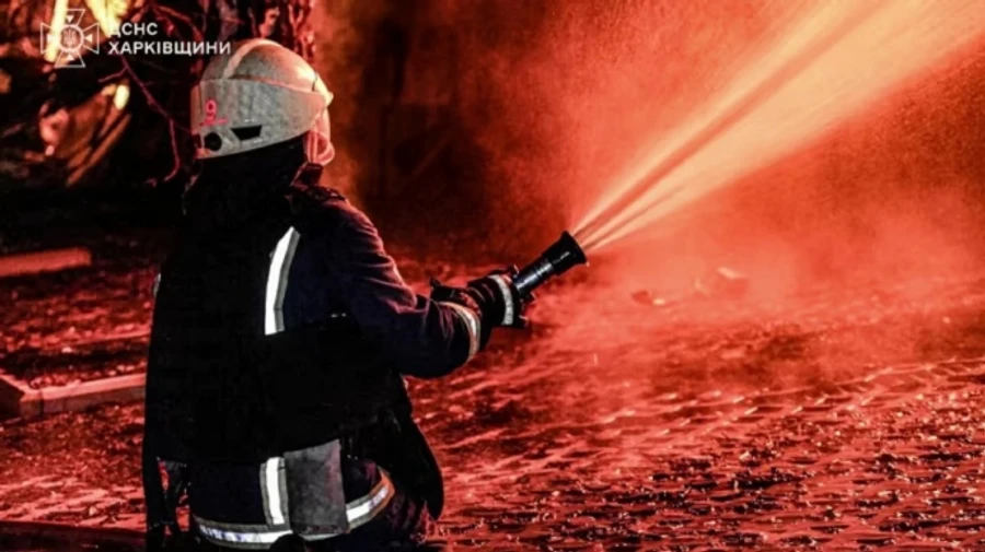 Вражеская атака на Харьков: в городе возник пожар