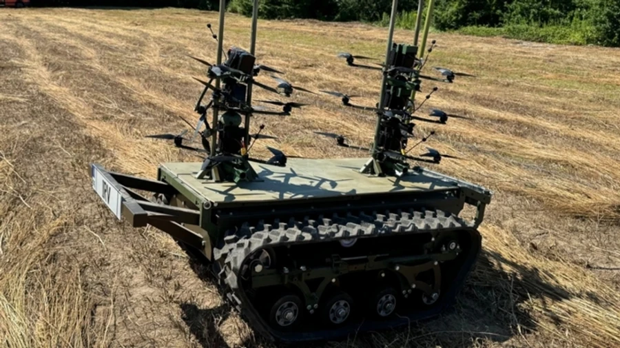Ukraine unveils robotic platform for launching multiple FPV drones simultaneously – photos, video