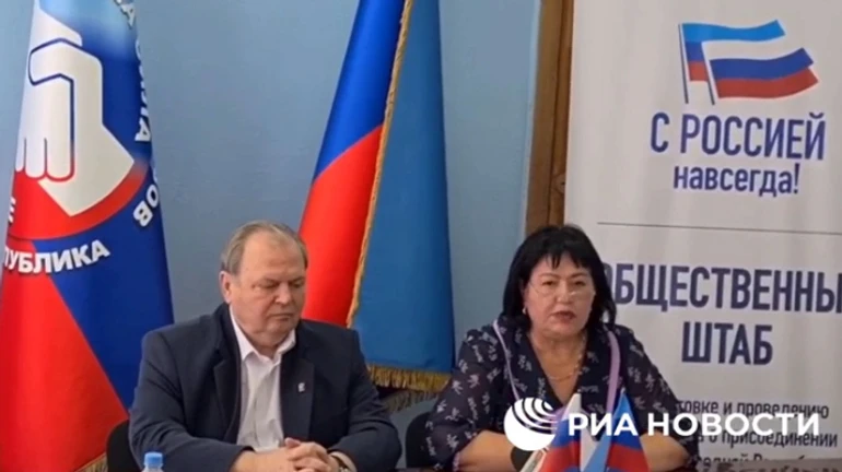 Russian-sponsored Luhansk militants demand immediate referendum to join Russian Federation