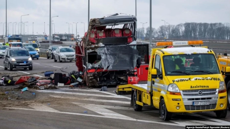 ДТП с украинцами в ​​Польше: МВД сообщило о состоянии десятков пострадавших