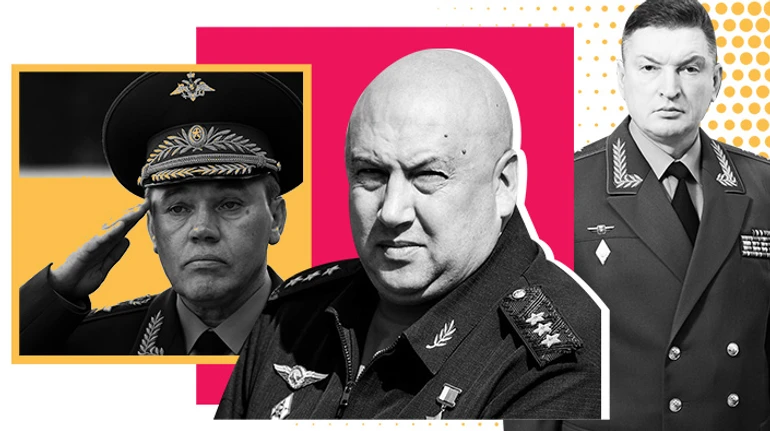 От гибридной войны до Армагеддона. Кто те российские генералы, которые управляют армией РФ в Украине