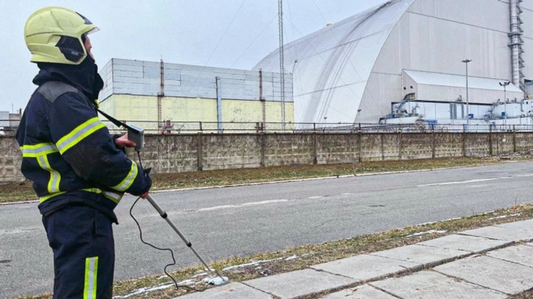 Глава МВД: На ЧАЭС разбирают защитное покрытие арки над саркофагом