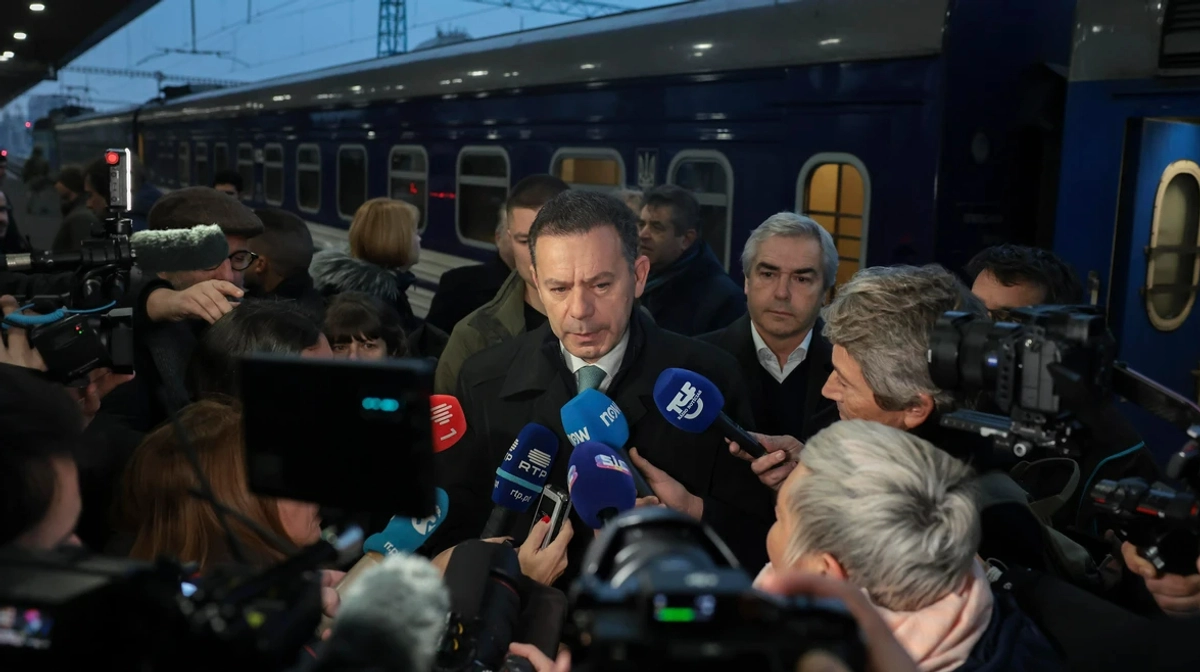 Portuguese prime minister arrives in Kyiv