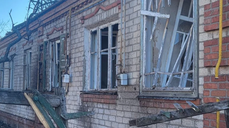 Russians hit house in Kharkiv Oblast with attack UAV: three adults and 6-year-old child injured