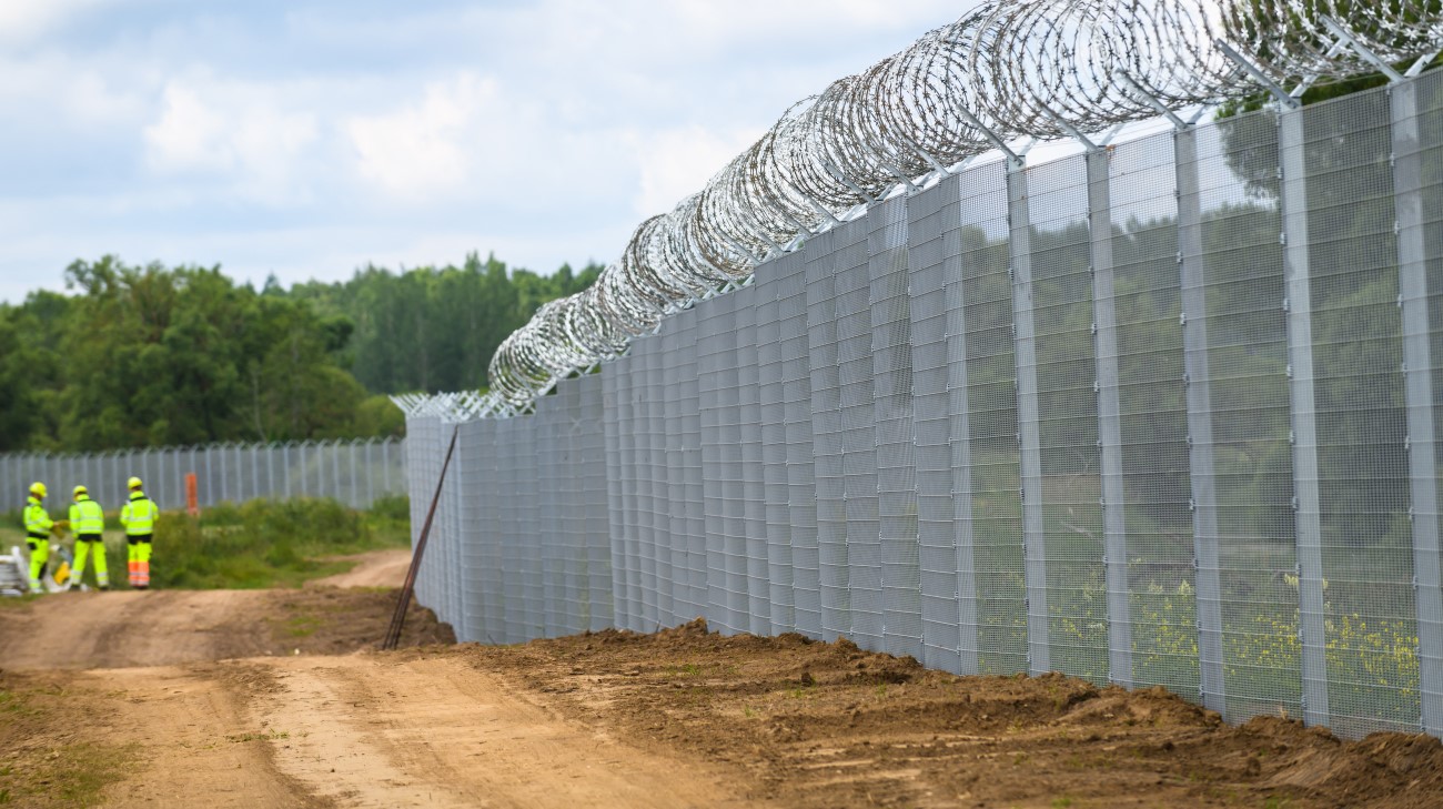 Latvia has built 80% of fence on Russian border: work is ahead of