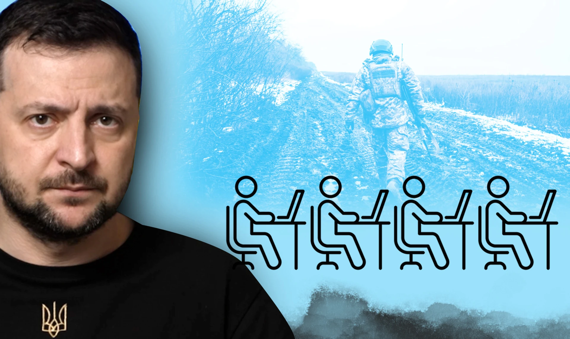 Один воює – четверо працюють. У Зеленського готують економічне бронювання від мобілізації 