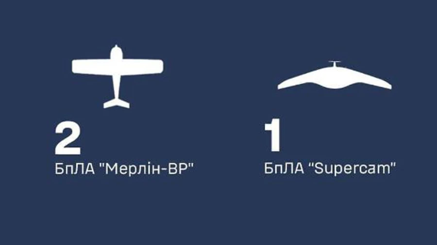 На юге ПВО сбила три вражеских разведывательных беспилотника