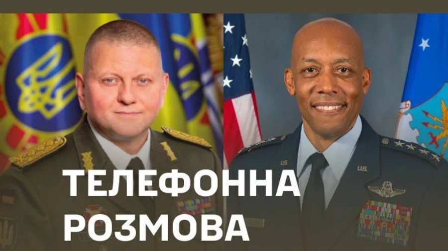 Залужный рассказал генералу Брауну о ведении россиянами локальных наступательных действий