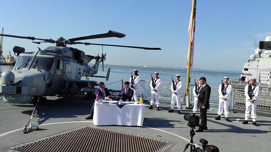 Украина и Великобритания будут вместе строить военные корабли