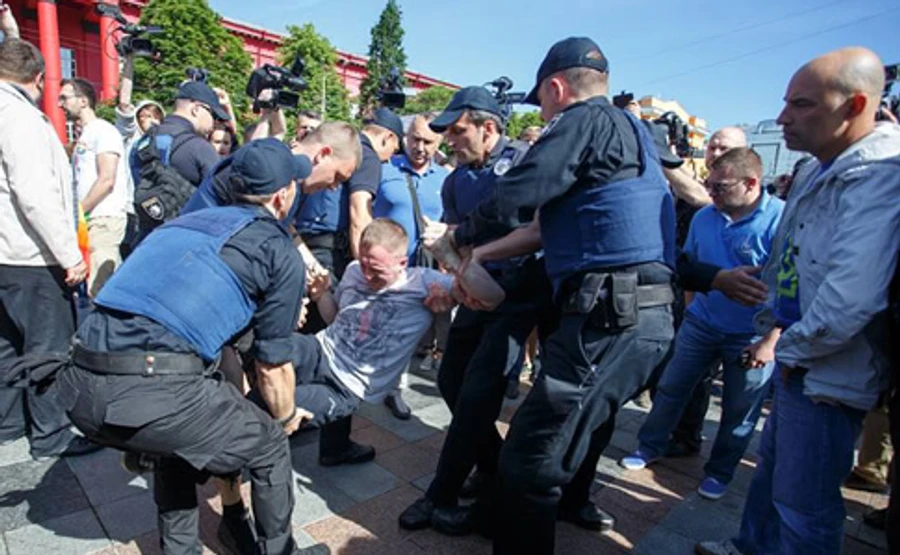 У поліції розповіли про затриманих на Марші рівності