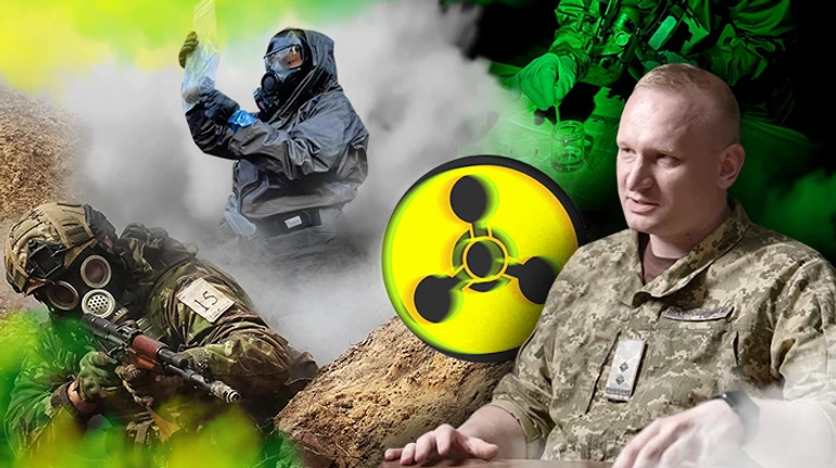 Головний спеціаліст управління РХБЗ Антон Гончар: Росія почала застосовувати хімічну зброю ще в 2014–2015 роках