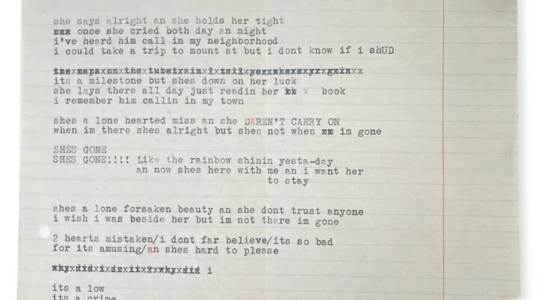 У книзі Аллена Гінзберга знайшли рідкісну чернетку пісні Боба Ділана