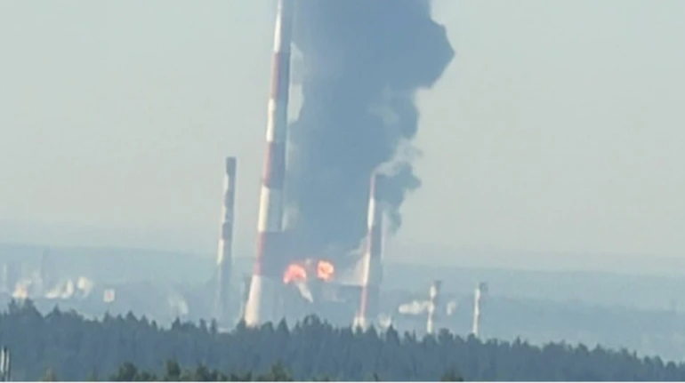 Lukoil's largest oil refinery halts operations after drone attack