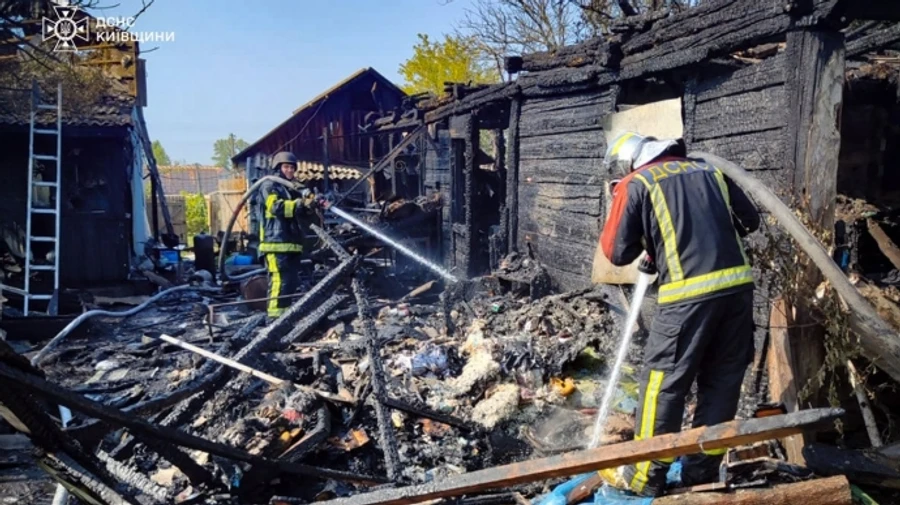 Russian attack damages two energy facilities in Kyiv Oblast