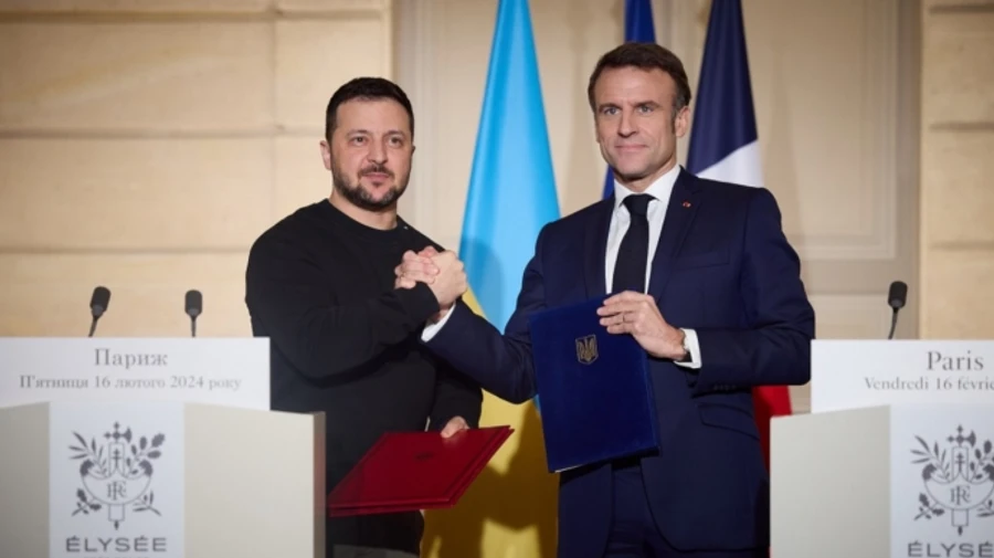 Зеленський прокоментував ідею Макрона щодо західних військ в Україні