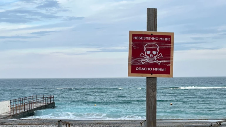 Mine danger on coast of Odesa increases