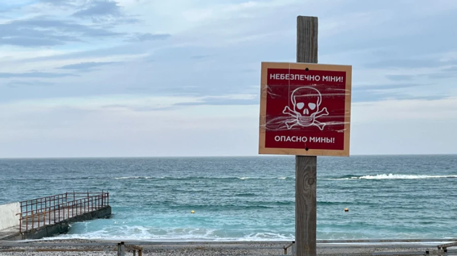 Mine danger on coast of Odesa increases