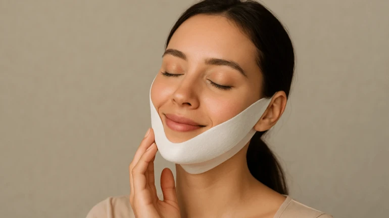 Маска-бандаж від другого підборіддя: вдягати чи ні? Пояснює косметологиня