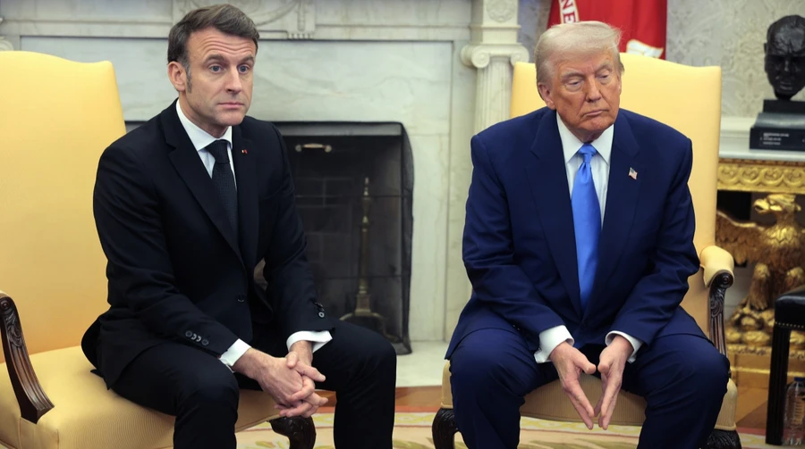 Макрон відреагував на погрози Трампа запровадити мита на французьке вино