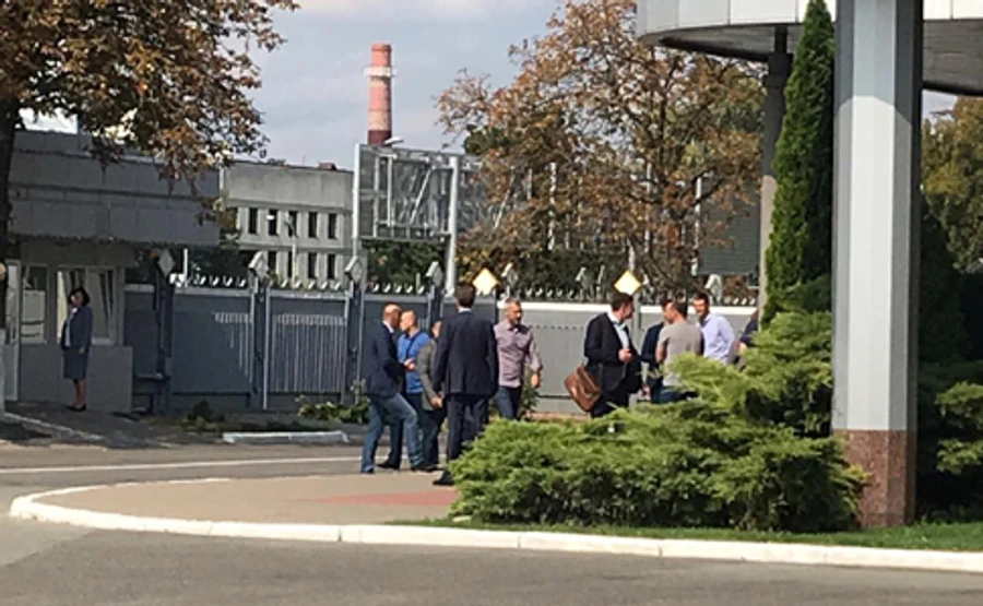 В «Борисполь» приехал Зеленский