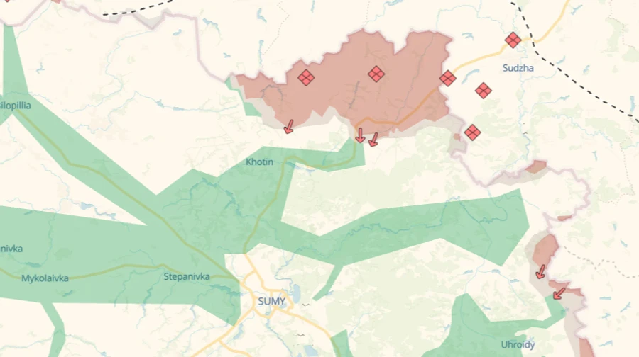Ukraine refutes Putin's claim that Russians are 10 km from Sumy