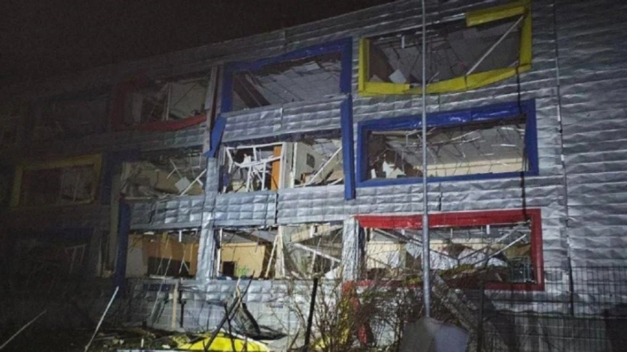 Odesa school damaged in Russian drone attack – local media
