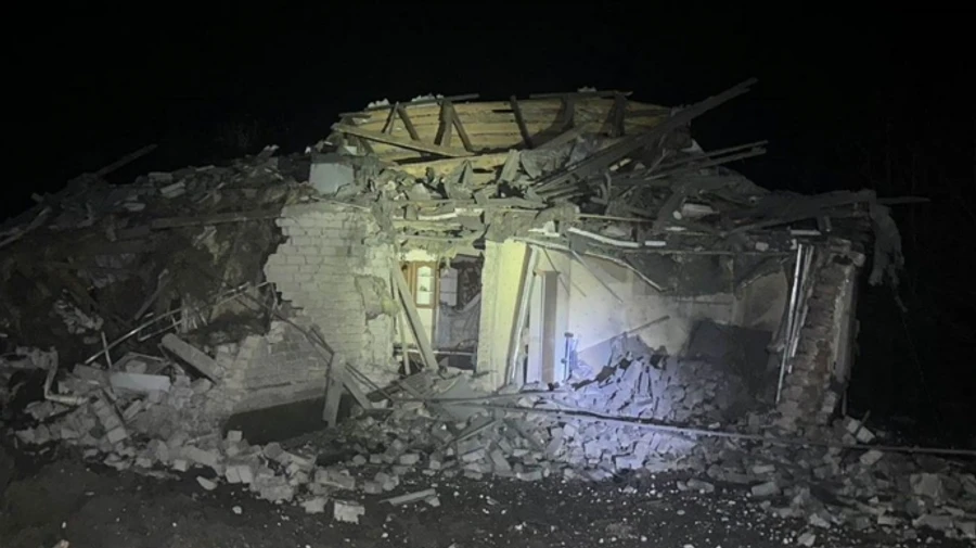 Через атаку РФ у Селидовому поранено бабусю та двох її онуків