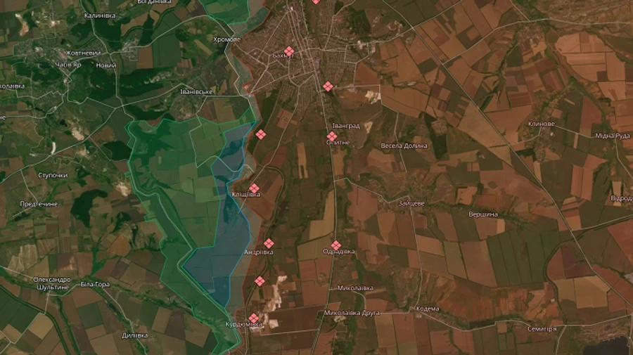 Ukraine's Armed Forces dislodge Russian forces from positions near Andriivka