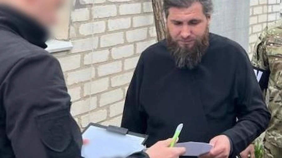 Викрили клірика УПЦ МП, який освячував російських вояк під час окупації Ізюма