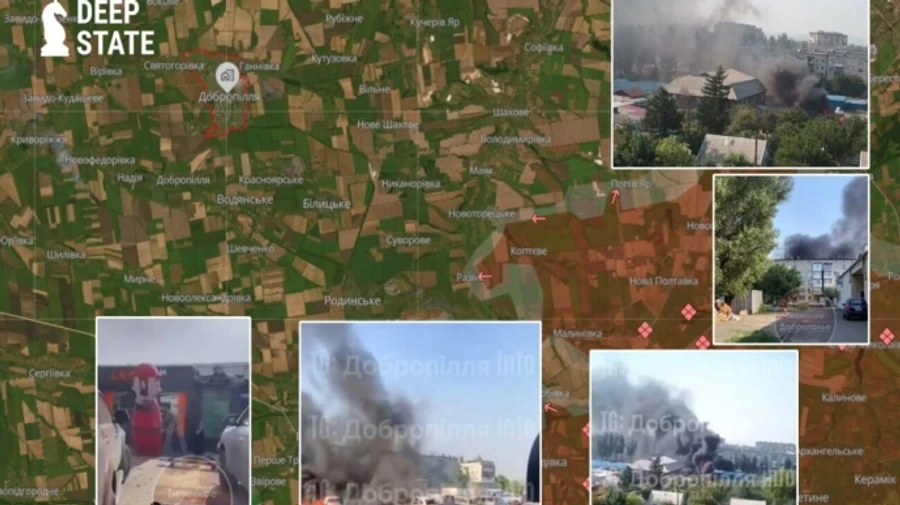 Russians begin launching full-scale FPV drone strikes on frontline Dobropillia in Donetsk Oblast