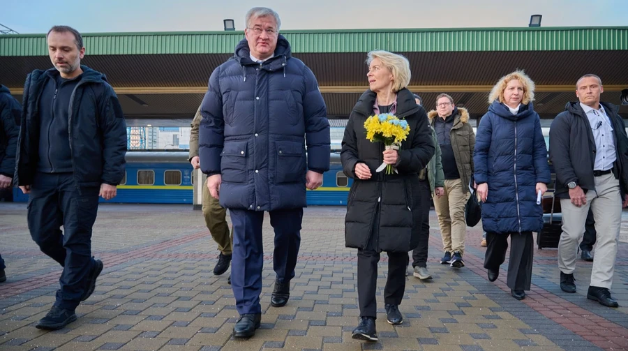 Президентка Єврокомісії і глава Євроради прибули до Києва